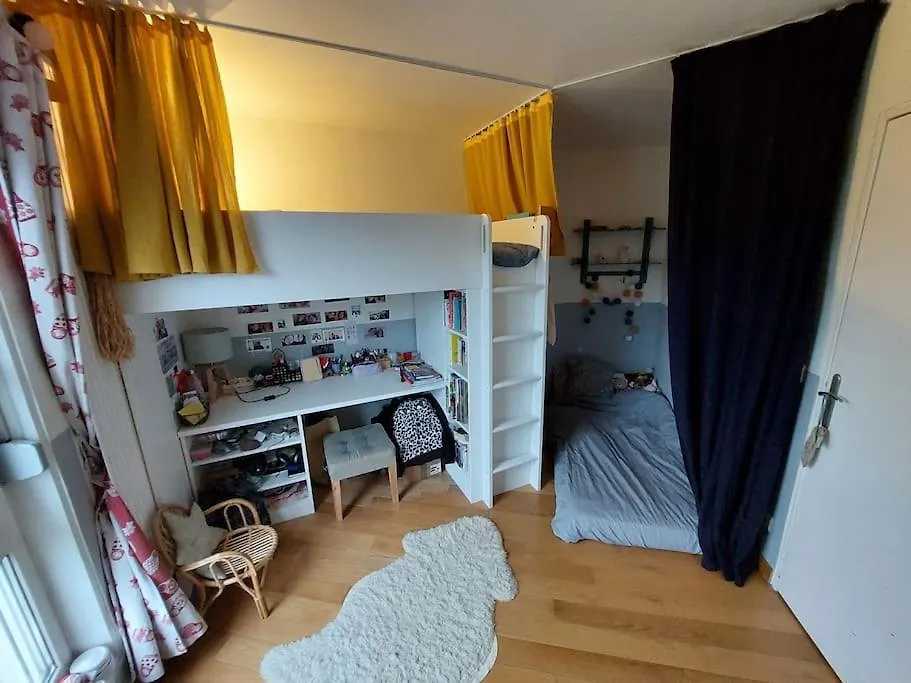 Appartement Joli 3 Pieces + Terrasse Lavillette Paris